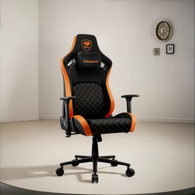 Silla Profesional Cougar Defensor F Apoyabrazos Plegable 4d