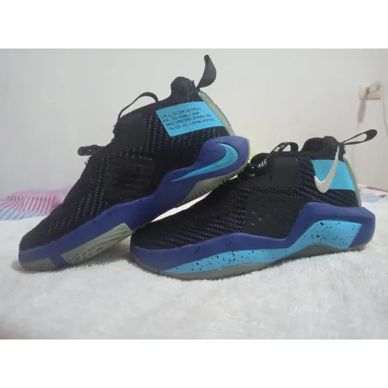 Nike Lebron Soldier 14 'blue Black' Cn8754-030 Kids