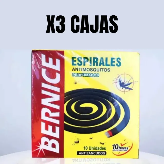 Espirales Tipo Plagatox Zancudos Bernice Original