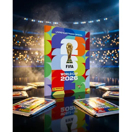Álbum De Figurinhas Brochura Copa Do Mundo Fifa 2026 Brochura