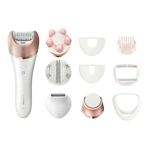Depilatoria inalámbrica Philips BRE652_00 blanco 220V