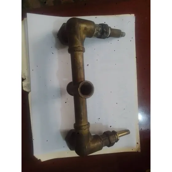 Llave Regader Doble Grupo De Ducha En Bronce