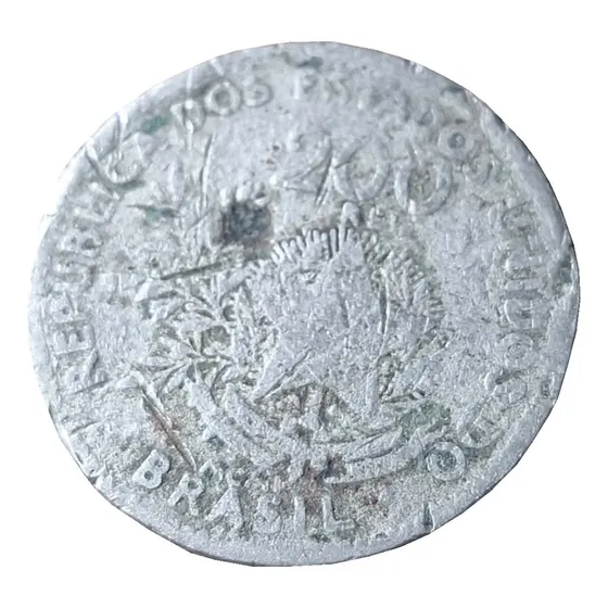 Moeda Antiga 200 Réis 1901 Mcmi