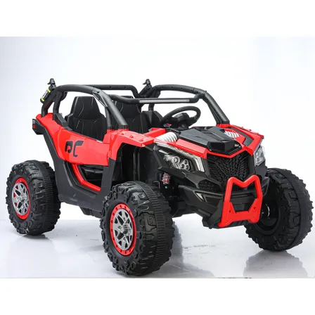 Carro Elétrico Infantil Utv 24v 50kg Controle Remoto Vermelho
