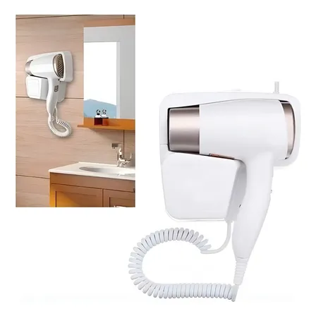 Secador De Cabelo Branco 3500w Hotel Academia