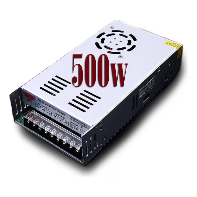 Fuente De Poder Conmutada Voltaje 24v 20a Alimentación Cnc