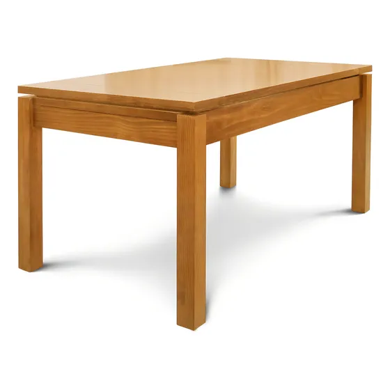 Mesa Euro Extensible De Madera 180x85 Hasta 290x85 Tapa Cedro