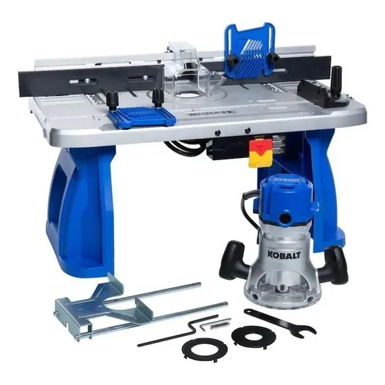 Router Rauter 1/4 Y 1/2 PuLG Con Mesa Kobalt 2hp