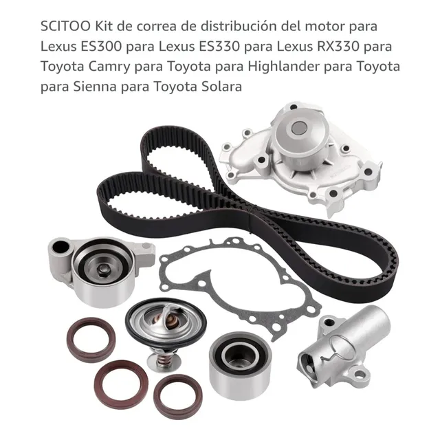 Kit Distribución Y Bomba Agua Motor Toyota Lexus