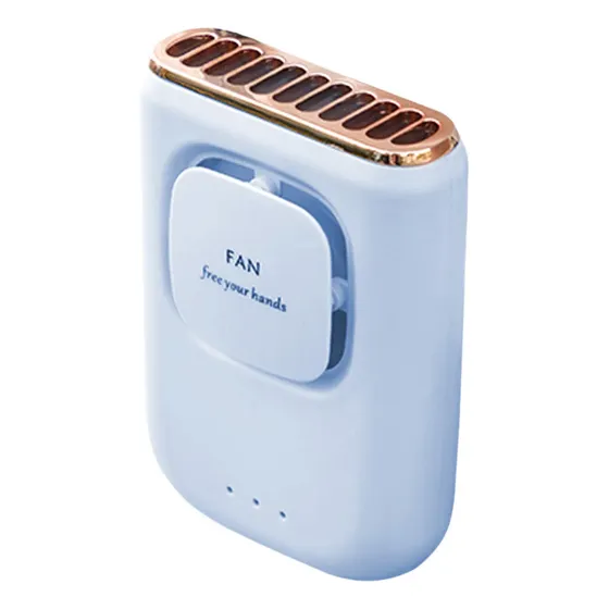 Ventiladores De Pescoço Bladeless Lazy Hanging Waist Fan Sli
