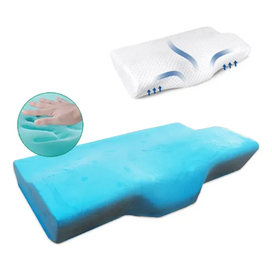 Almohada Viscoelástica Antironquido Memory Foam Gel Infusión