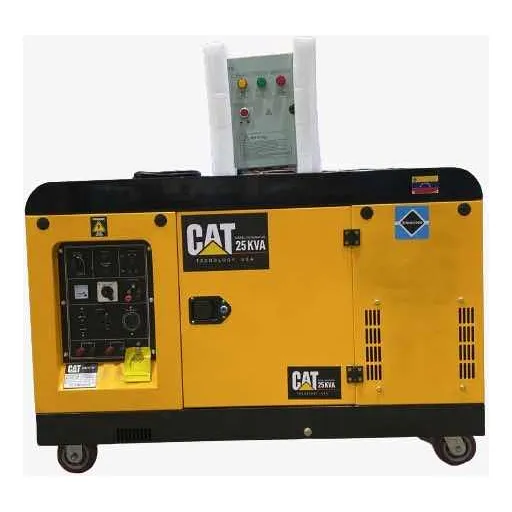 Generador-planta Eléctrica Cat 25kva, 110-220v. Insonorizado