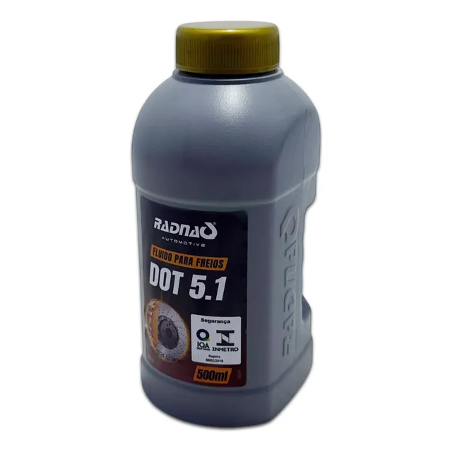 Fluido Óleo Freio Dot5.1 Original Radnaq 500ml - 1 Unidade