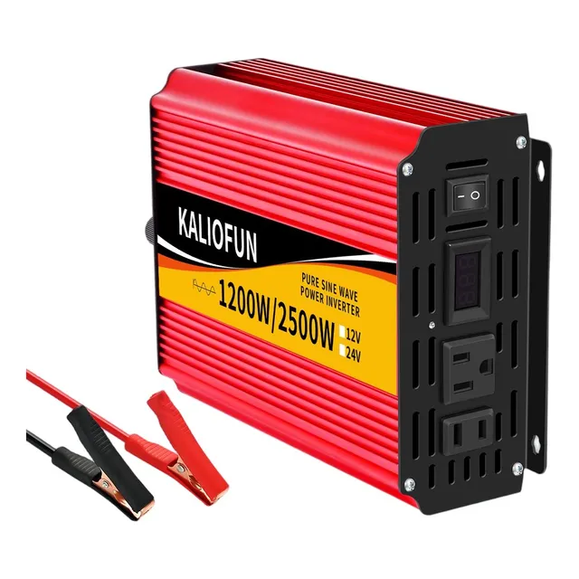 Inversor De Corriente 12v 2500w 110v Onda Sinusoidal Pura