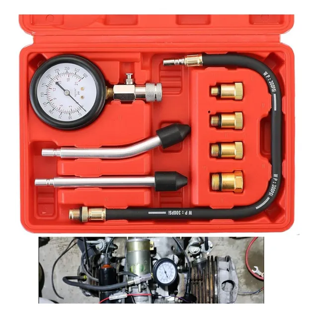 Medidor De Compressão Motor Aparelho Cilindro Gás