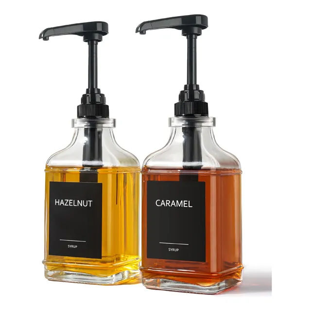 Gmisun - Dispensador De Jarabe De Cafe Para Barra De Cafe, D