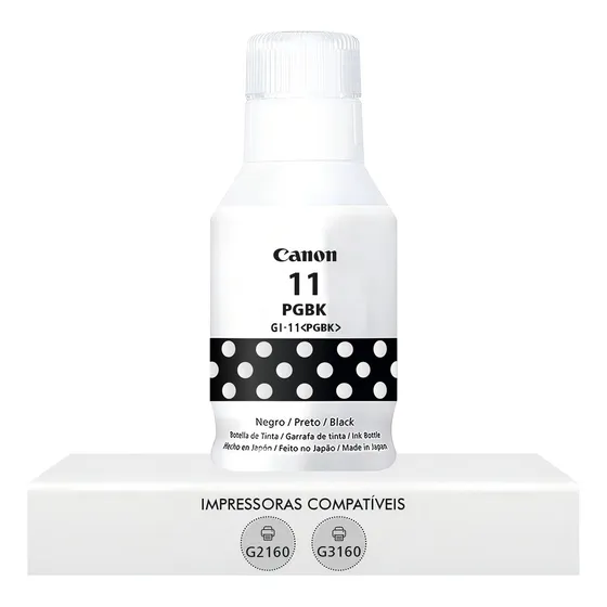 Cartucho de tinta negra Canon Gi-11 G2160 G3160 135 ml
