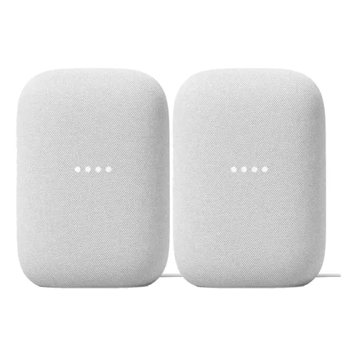 Google Home Mini com assistente virtual Google Assistant - chalk