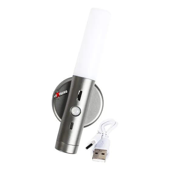 Lampara Portátil Linterna Luz Emergencia Sensor Movimiento