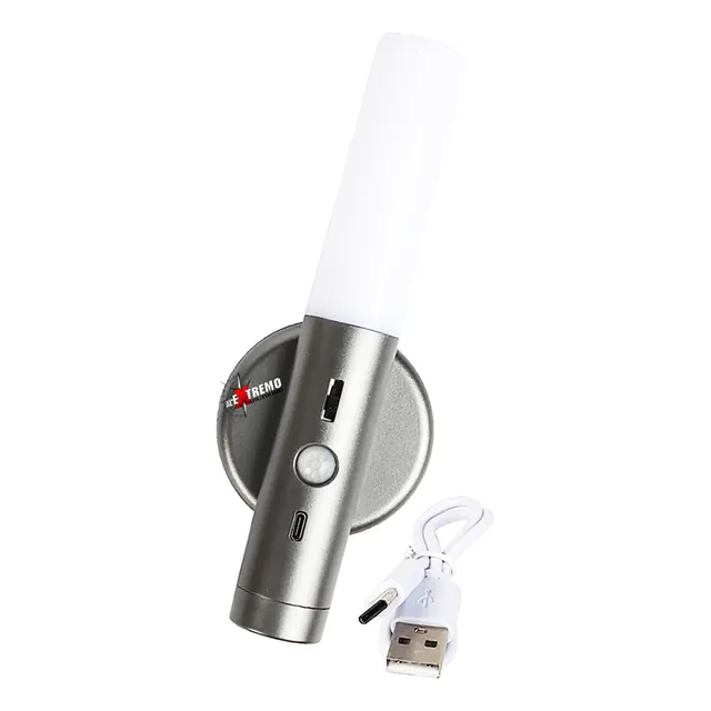 Lampara Portátil Linterna Luz Emergencia Sensor Movimiento