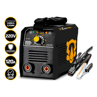 Máquina Solda Inversora Mma The Black Tools Preto 50/60hz Voltagem Máquina Solda Inversora Mma The Black Tools Preto 50/60hz Voltagem