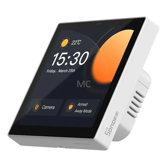 Sonoff Nspanel Pro Panel Control Central Domótica Macrotec Color Blanco