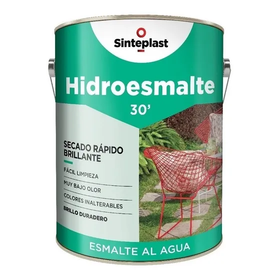 Recuplast Hidroesmalte Al Agua Blanco Brillante X 4 Litros