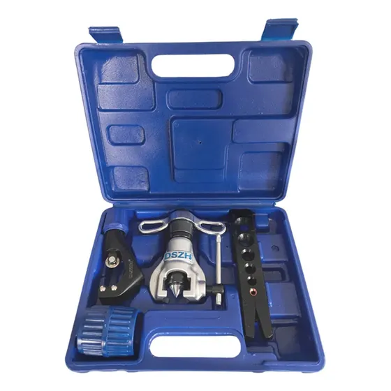 Flangeador Excêntrico 1/4 À 3/4 Com Catraca E Cortador Dszh