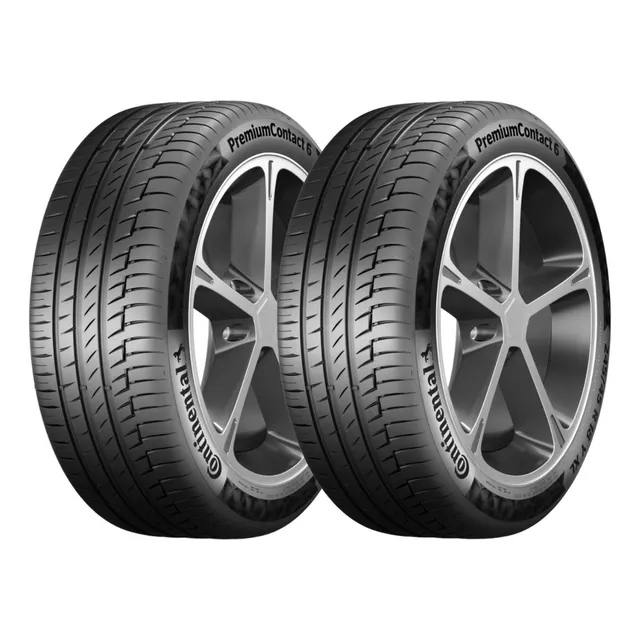 Kit 2x Pneu 225/50r16 Premiumcontact 6 Continental 92y Xl