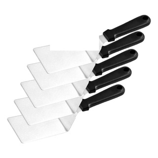 5 Un Espatula Curva Pizza Lanche Cozinha Profissional Inox 5 Un Espatula Curva Pizza Lanche Cozinha Profissional Inox