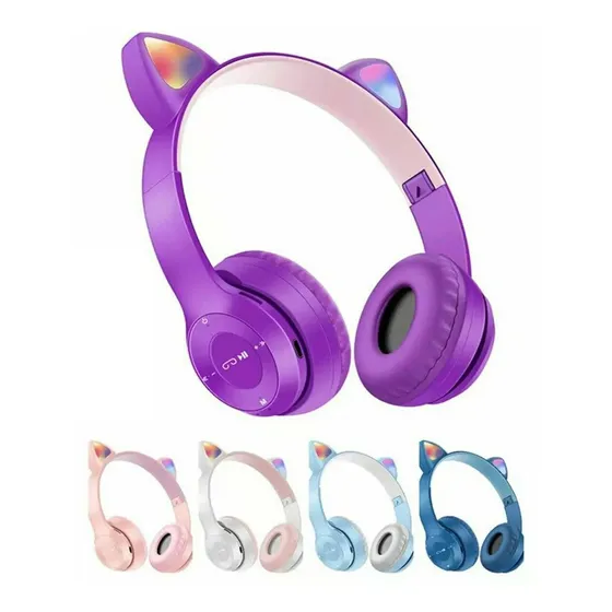 Auriculares Inalámbricos P47m Bluetooth Con Vincha Orejas 