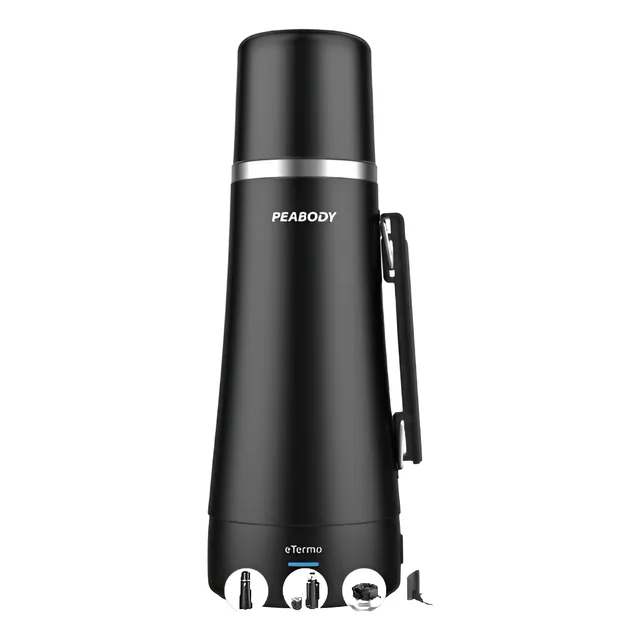 Termo Electrico Peabody Et1001 De 1 Litro Para Mate Bombilla