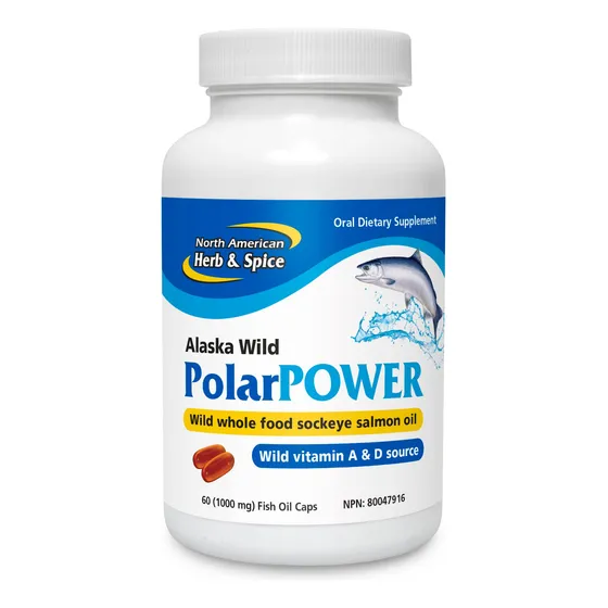 Suplemento North American Herb & Spice Polar Power 60 Cápsul