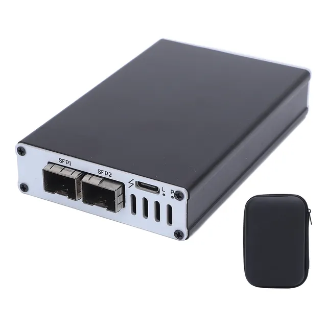 Adaptador Ethernet De Alta Velocidad 10g De Aluminio Usb4 Sf