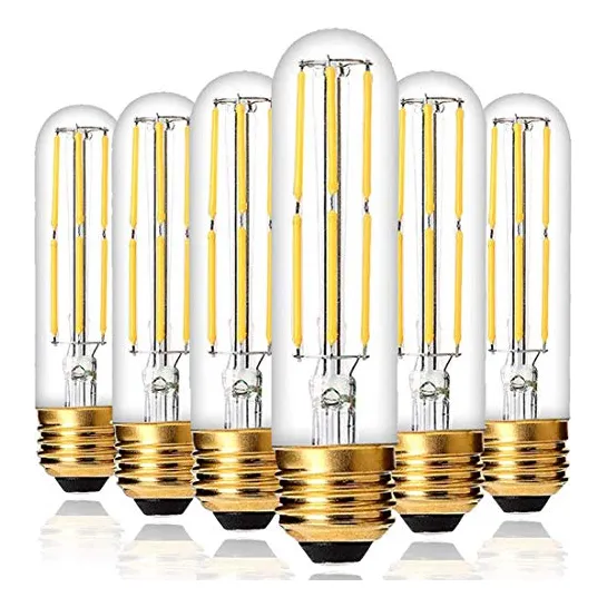 Bombillas Led Regulables T10 De Yfxrlight, Luz Blanca Cálida