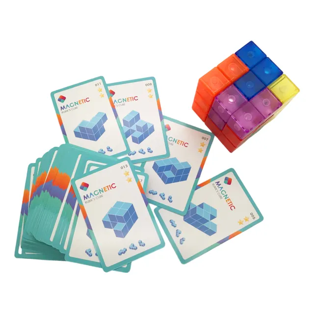 Cubo Rompecabeza Tetris Imantado 6cm Por Lado