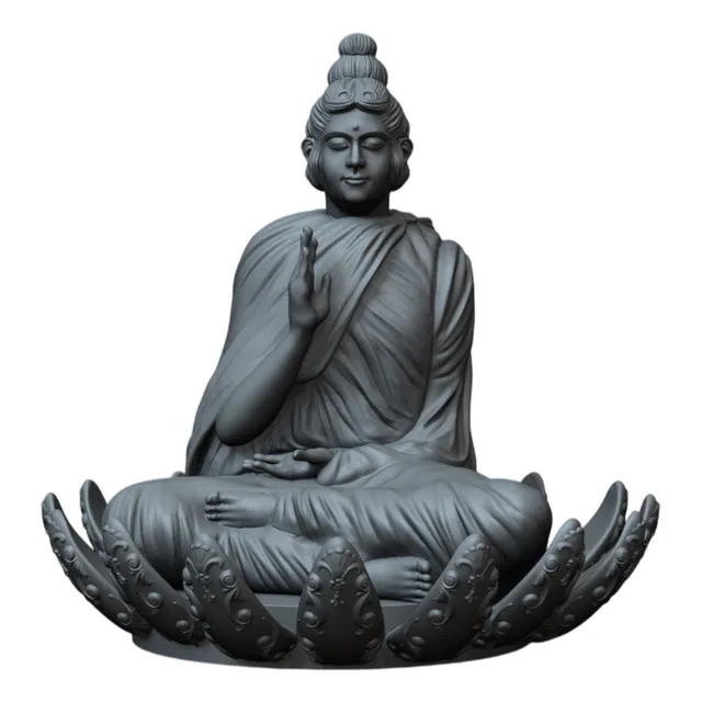 Escultura Buda Hindu Venezuela Impreso 3d