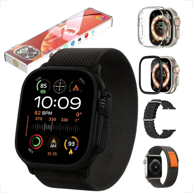 Smartwatch Ultra 3 Serie 10 2025 Com Gps Amoled + 4 Brindes