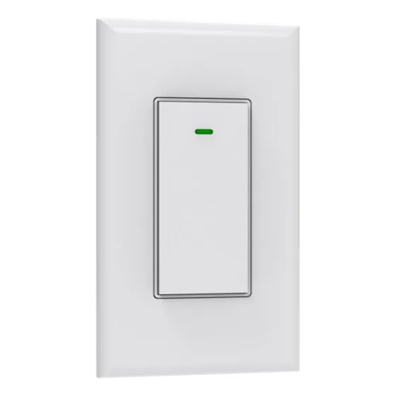 Interruptor Inteligente Pared Nexxt Nhe-s100 1 Botón Wifi Color Blanco