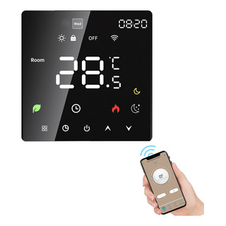 Termostato, Aquecimento Elétrico, Piso Radiante, Compatível Termostato, Aquecimento Elétrico, Piso Radiante, Compatível
