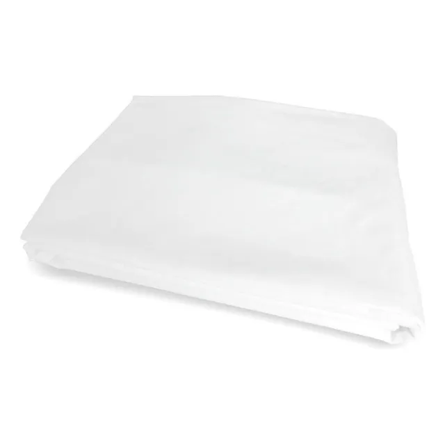 Funda Colchón King Protector Impermeable Ultra Suave Blanco Diseño De La Tela Lisa