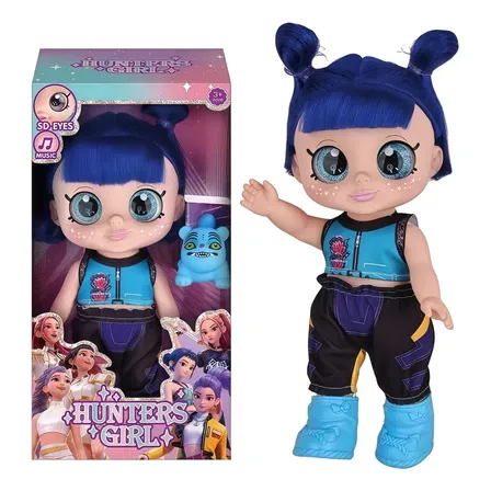 Muñeca Kpop Cazadora Demonios 26 Cm Con Música