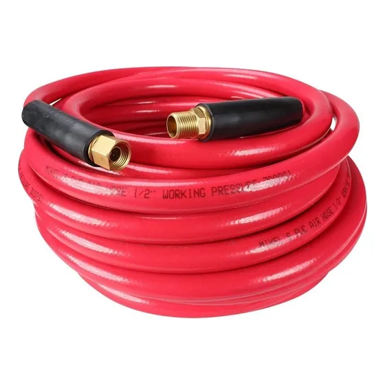 Manguera De Pvc Para Aire A Presion , 1/2 X 20m Conexion 1