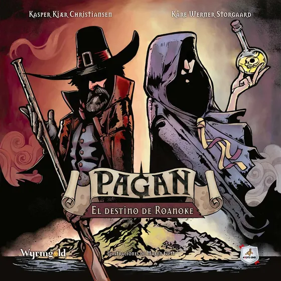 Juego De Mesa En Español - Pagan: El Destino De Roanoke