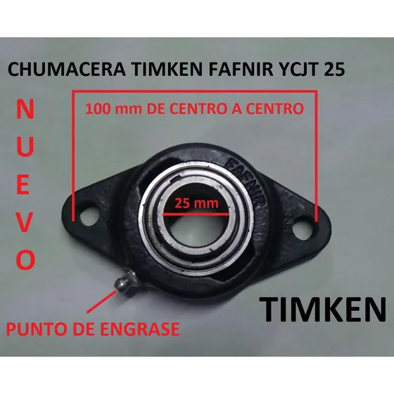 Chumacera Industrial Timken Fafnir Ycjt25 (nuevas)