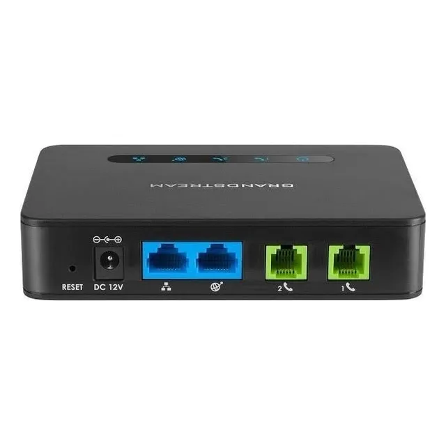 Grandstream Ht812 SATA 1 LAN 1 WAN 2 FxS Gigabit