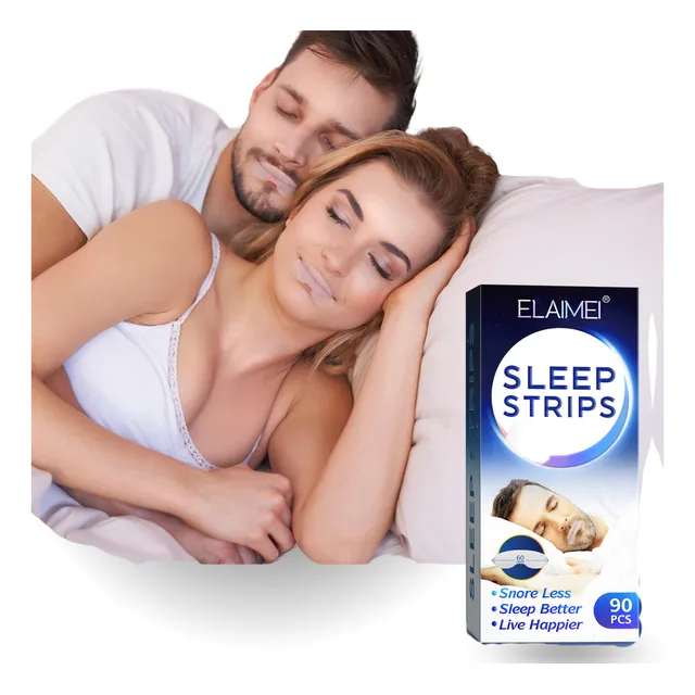 No Roncar Apnea Dormir Tira Bucal Anti Ronquido Evitar Dejar