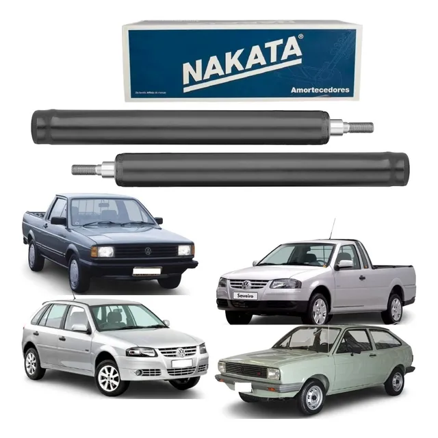 2x Amortecedor Vw Gol G2 G3 G4 Nakata 2000 2001 2002 2003...