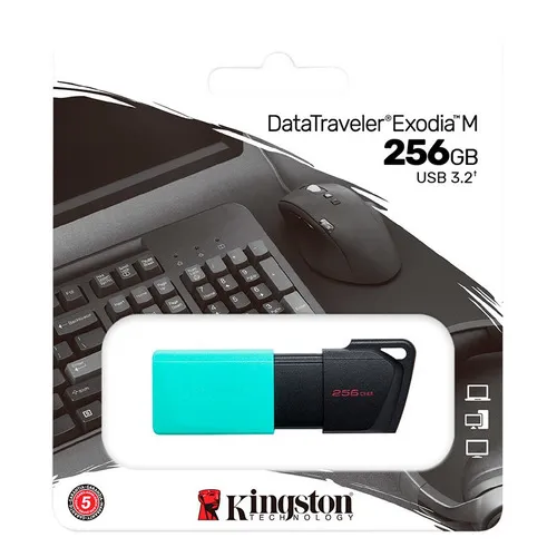 Memoria Usb 3.2 Kingston Datatraveler Exodia M 256gb