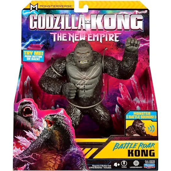 Godzilla X Kong - Kong 7 Pulgadas Con Sonido
